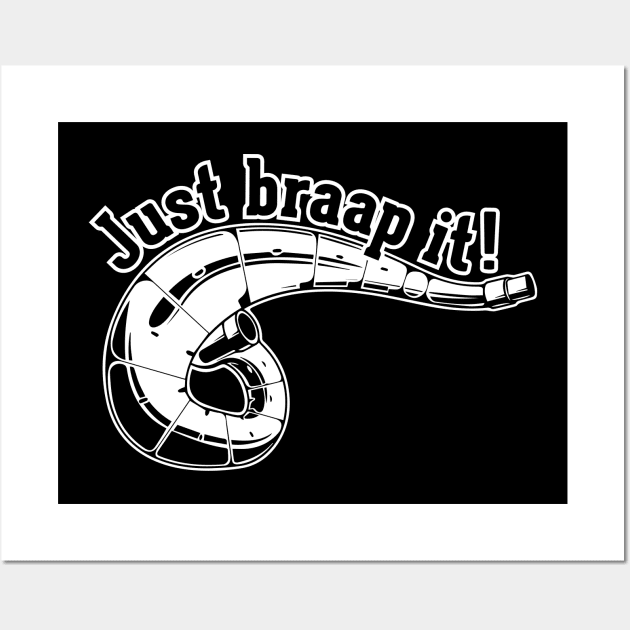 Dirt Bike Braap Wall Art by Dirt Bike Gear